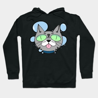 Bubble Bleb cat Hoodie